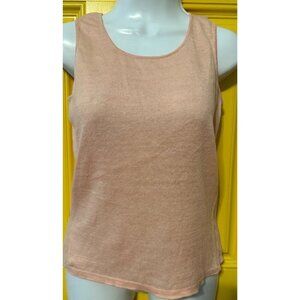 Lafayette New York Petite Shell Linen Blend  SZ Small Lagenlook Minimalistic